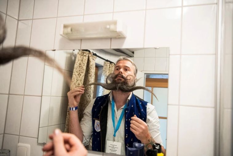 Check Out The Hairy Creations at German Moustache and Beard Championships 2021