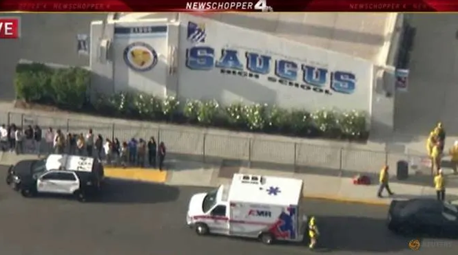 two killed in uss california school shooting teenage boy in custody