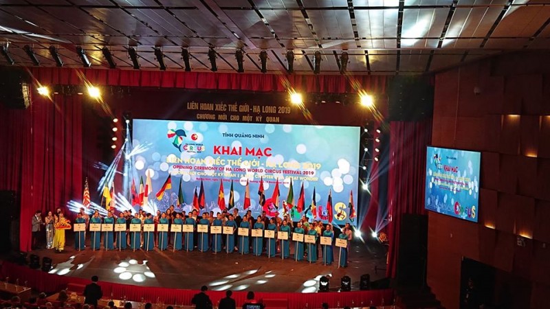 first international circus festival underways in ha long city