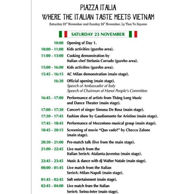 italian cultural fair piazza italia 2019 to take place next week