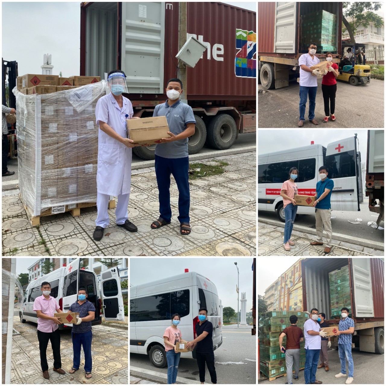Provincial Union of Friendship Organizations Help Distribute Supplies to Serve Covid fight