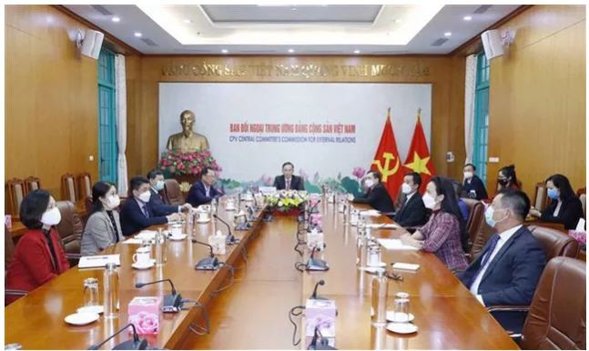 Vietnam, China Holds Online Conference on Party Building
