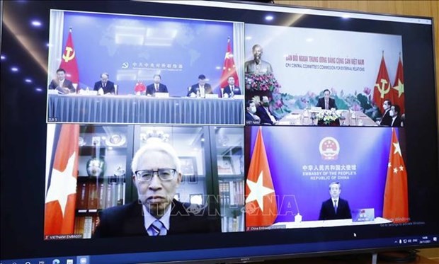 Vietnam, China Holds Online Conference on Party Building