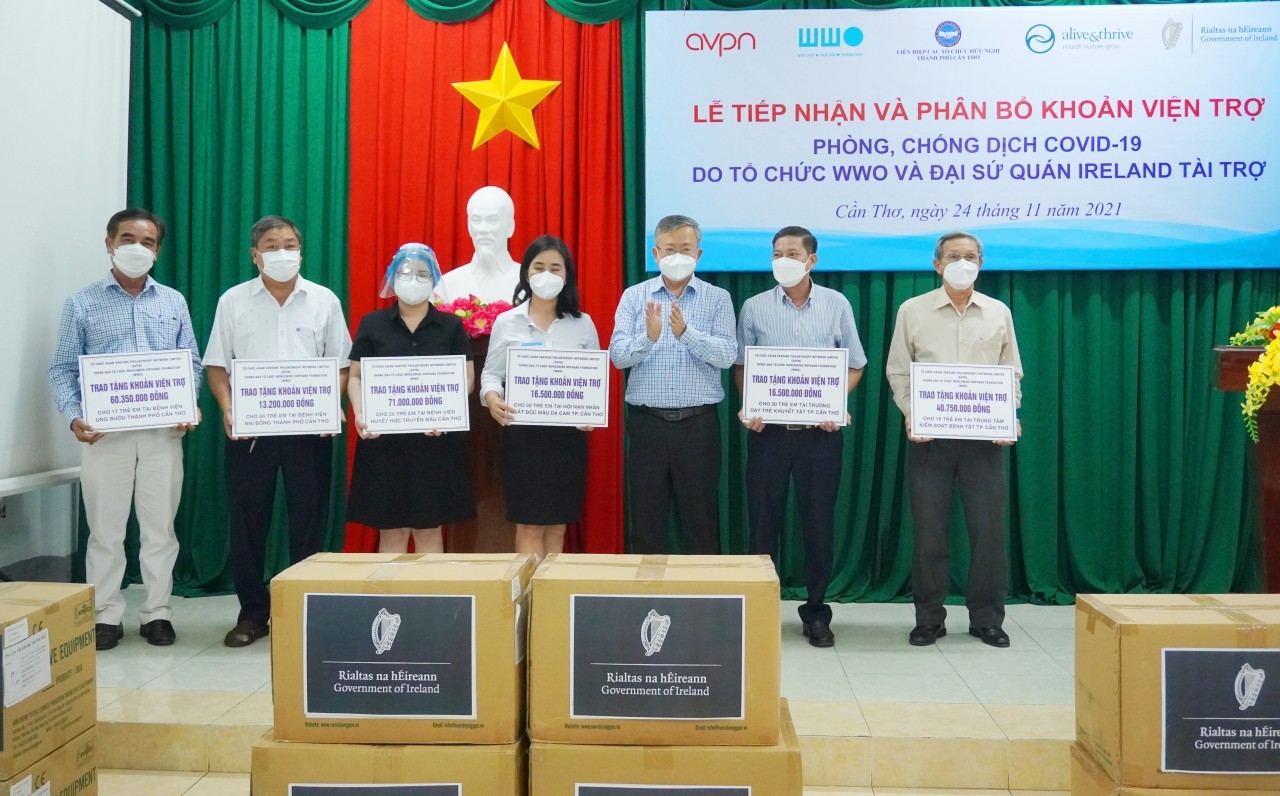 Can Tho Receives Covid-19 Support From Several Organizations
