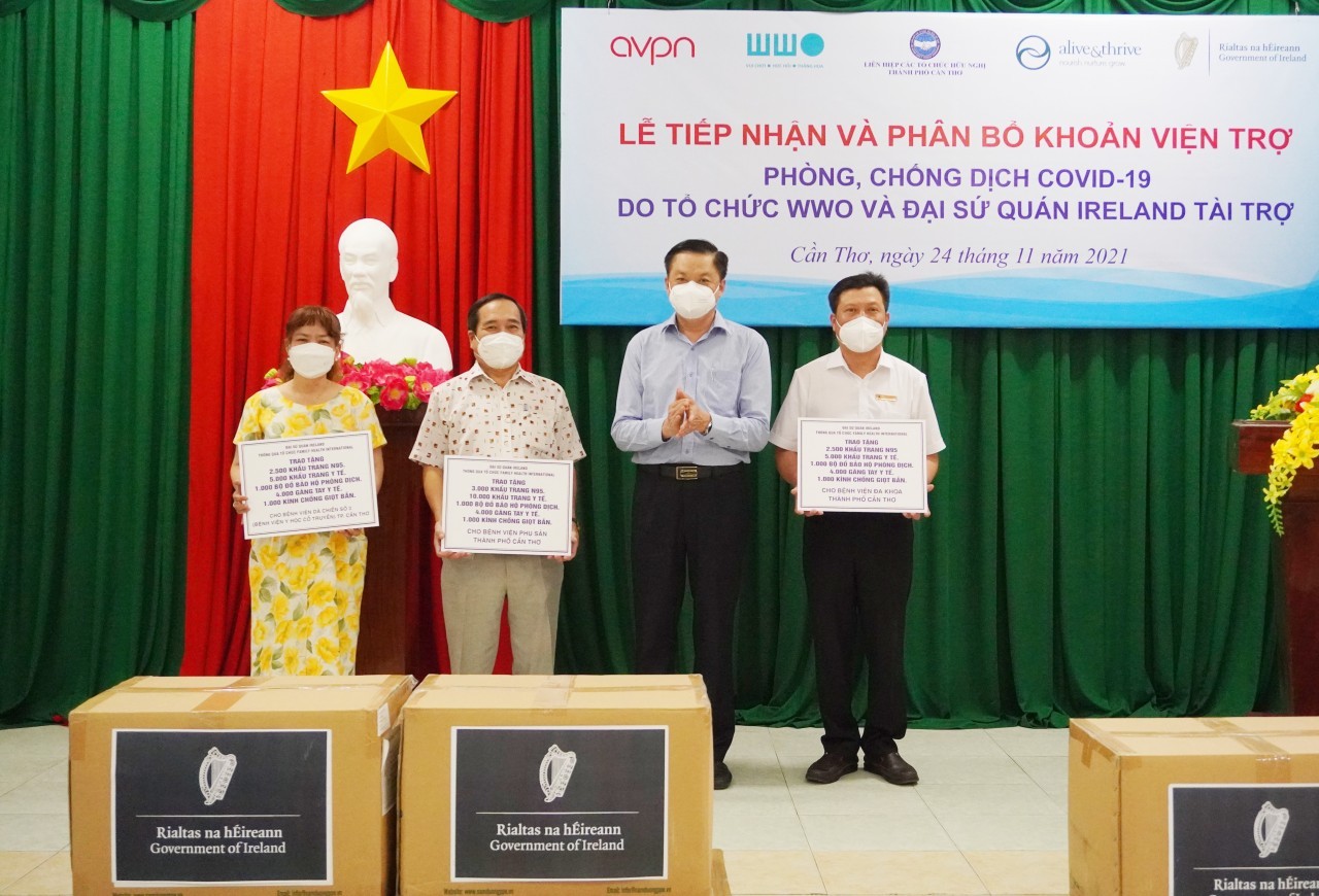 Can Tho Receives Covid-19 Support From Several Organizations