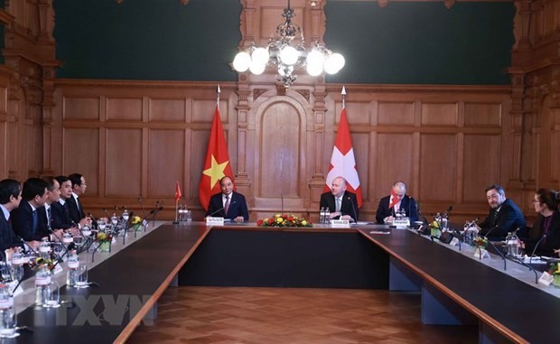 Vietnamese President Is Busy in Switzerland's Trip