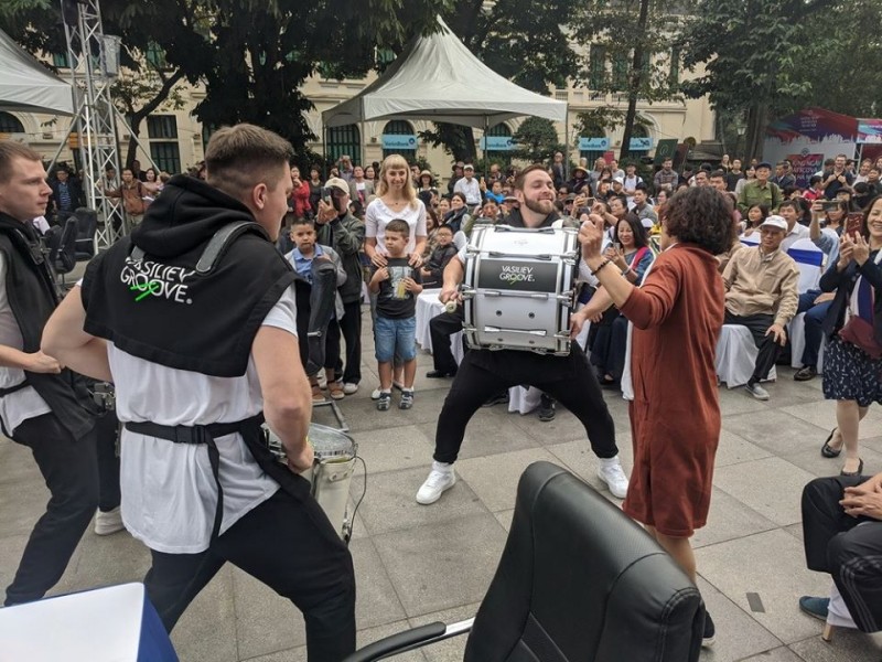 moscow days in hanoi draws huge attention