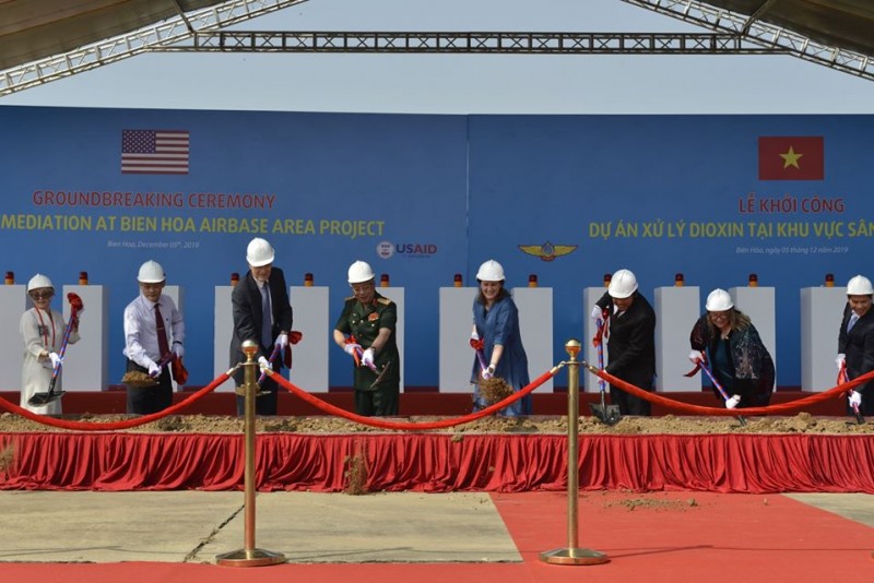 dioxin remediation operations at bien hoa airbase kicked off