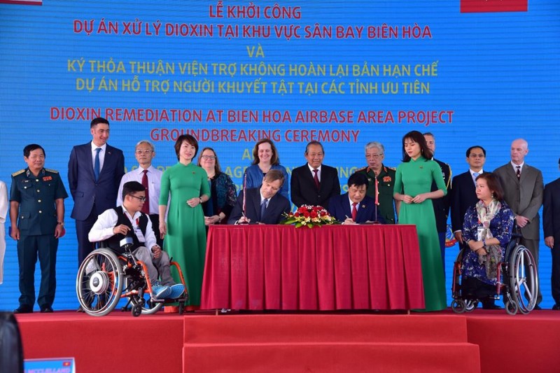 dioxin remediation operations at bien hoa airbase kicked off