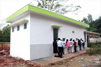 GNI builds clean toilets in remote commune of Ha Giang province
