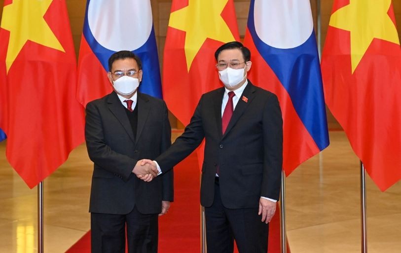 Lao Top Legislator's Official Visit to Vietnam Successfully Concluded