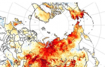 exceptional heat in artic while wildfires dramatically increase