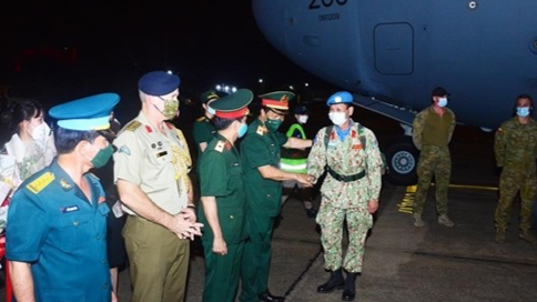 Vietnamese Peacekeeping Force Completes International Duties