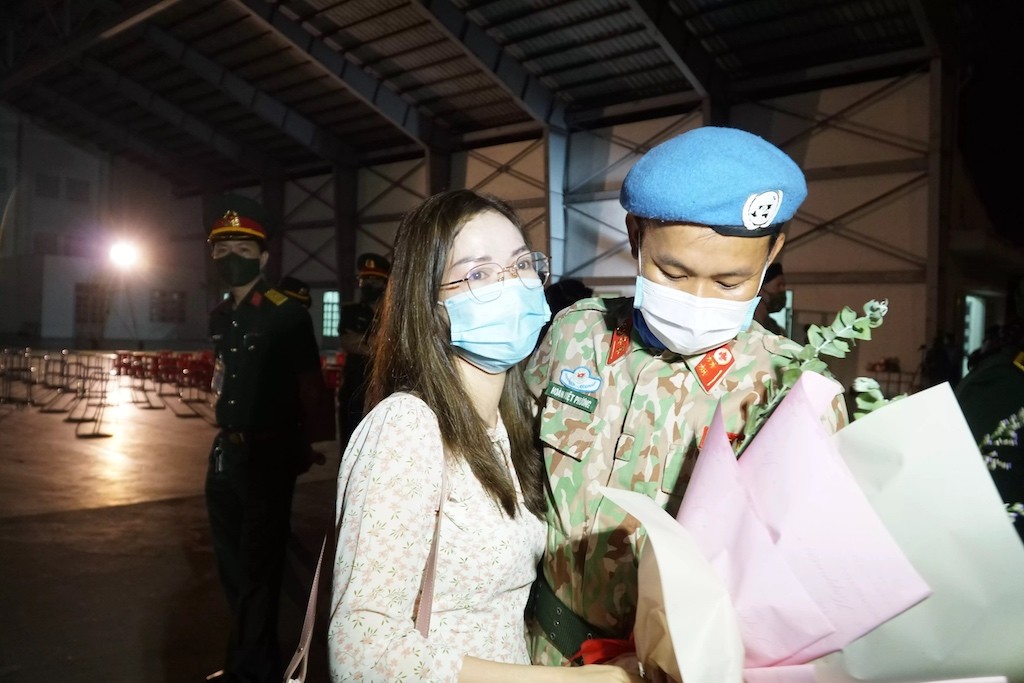 Vietnamese Peacekeeping Force Completes International Duties