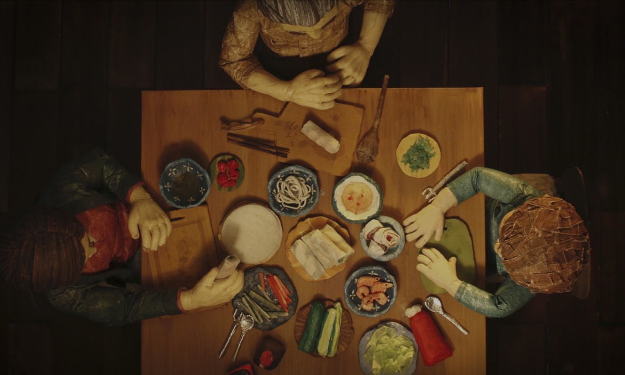 A scene in Mai Vu's 'Spring Roll Dream'