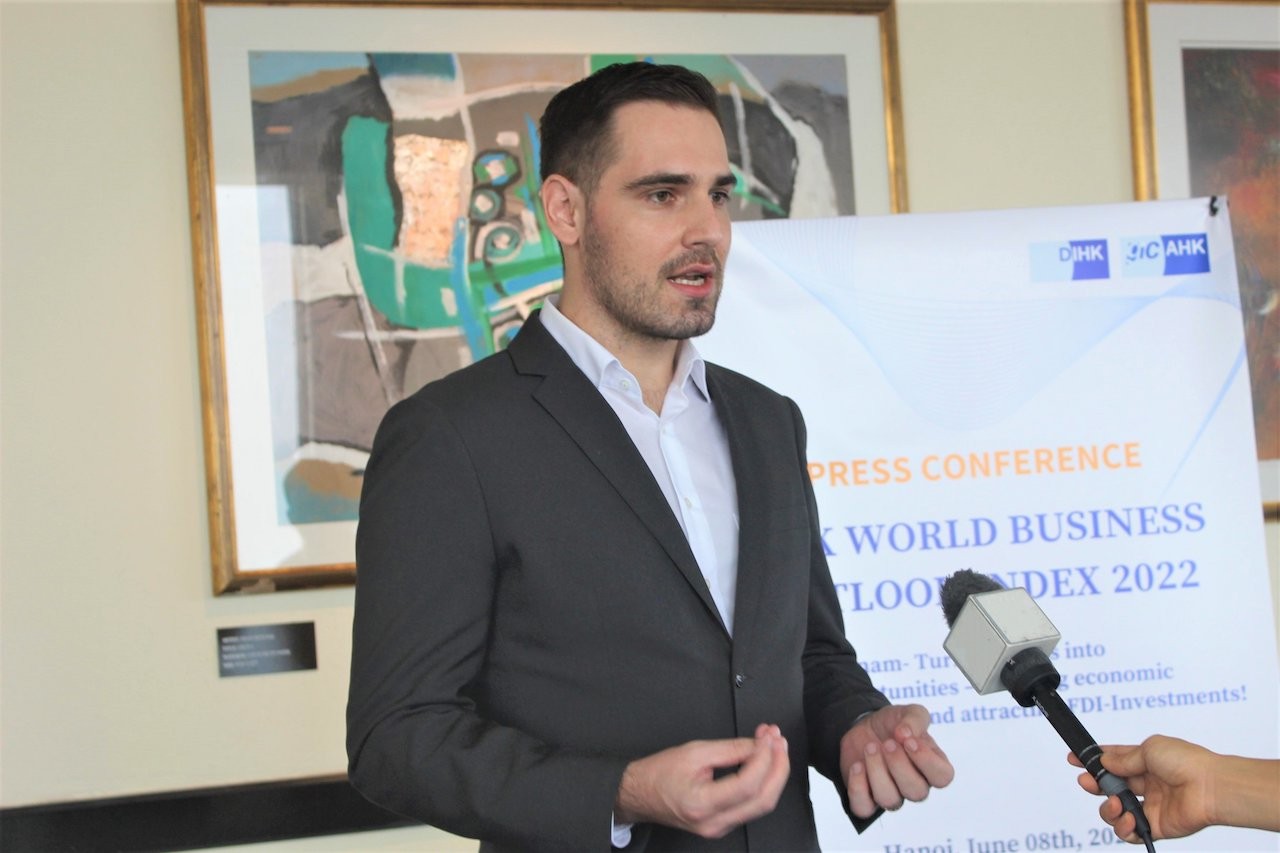Vietnam is A Sustainable Investment Location for German Businesses: AHK World Business Outlook Survey