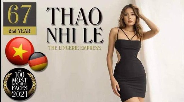 Vietnamese Girls in 100 Most Beautiful Faces List