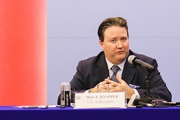 US Ambassador to Vietnam Marc Evans Knapper (Photo: VNA)