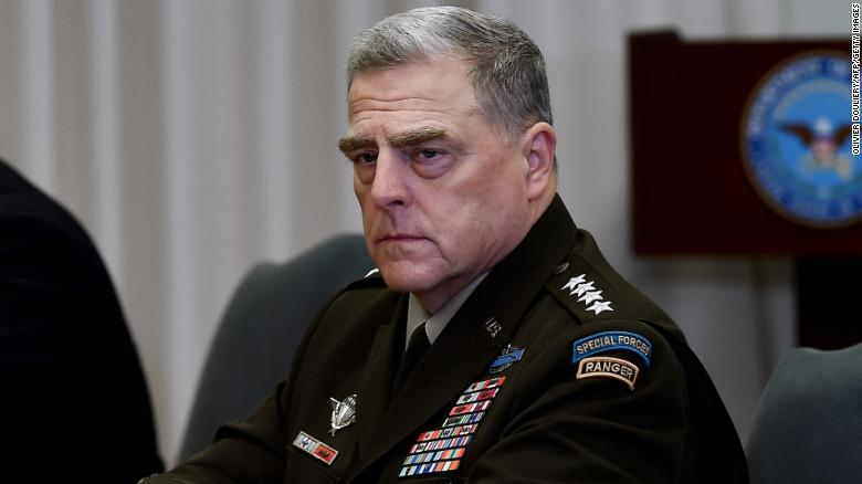 Chairman of the Joint Chiefs of Staff, Army US Army Gen. Mark Milley