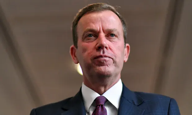Trade minister Dan Tehan says Australia will ‘vigorously defend’ itself against China’s complaint to the World Trade Organization. Photograph: Sam Mooy/Getty Images