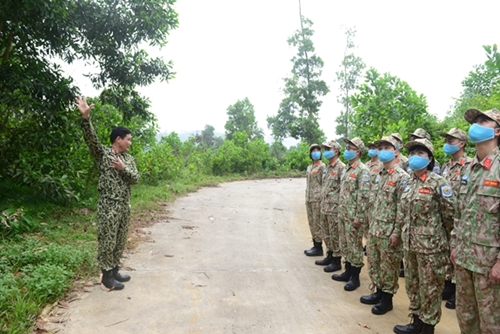 The course attracting the participation of ten officers from difference services and arms