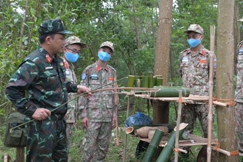 Vietnamese peacekeepers equipped with soft skills