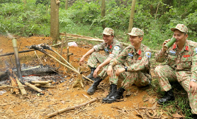 Vietnamese peacekeepers equipped with soft skills