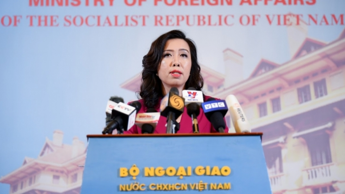 Le Thi Thu Hang, spokesperson for the Ministry of Foreign Affairs