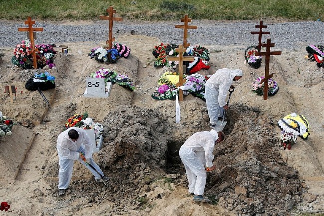 Russia Reports Record-High Covid-19 Deaths to Date
