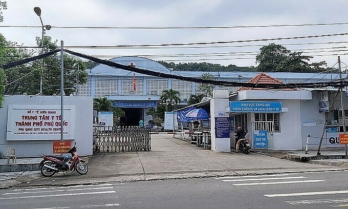 Phu Quoc medical center where people linked to a new community infection cluster are quarantined, September 20, 2021. Photo by VnExpress
