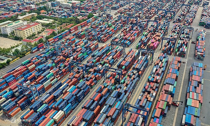 The Cat Lai Port in HCMC. Photo by VnExpress/Quynh Tran