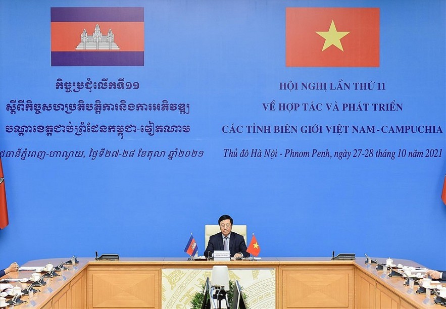 Vietnam, Cambodia step up coordination in building shared border