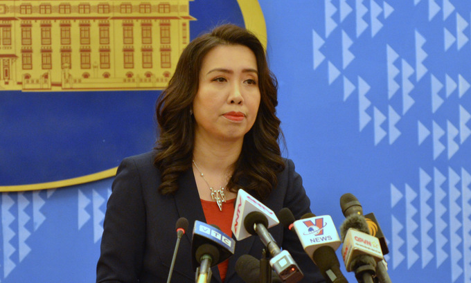 chinas exercises in western part of the leizhou peninsula unrelated to vietnams waters foreign ministry spokesperson
