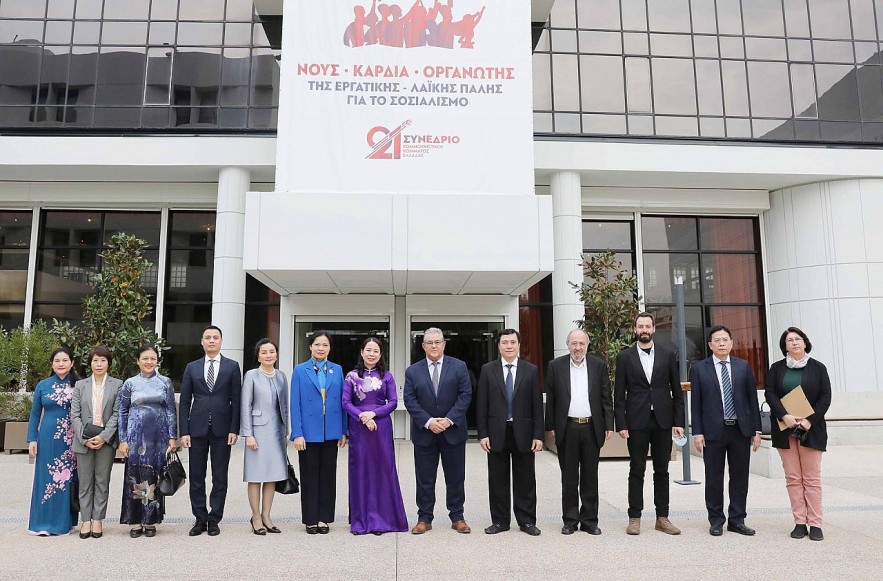 Vietnam, Greece push forwards relations