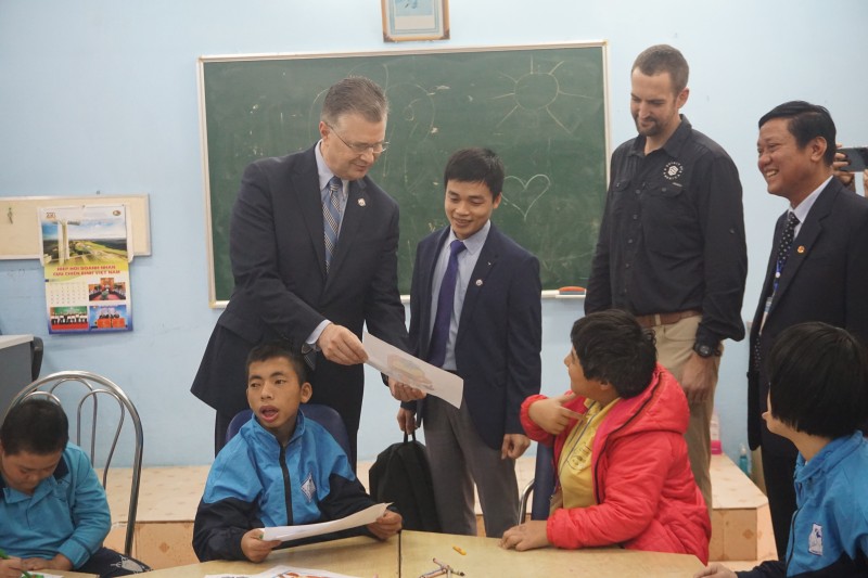 dental equipment handed over to the friendship village by us embassy