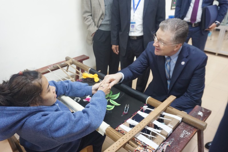 dental equipment handed over to the friendship village by us embassy