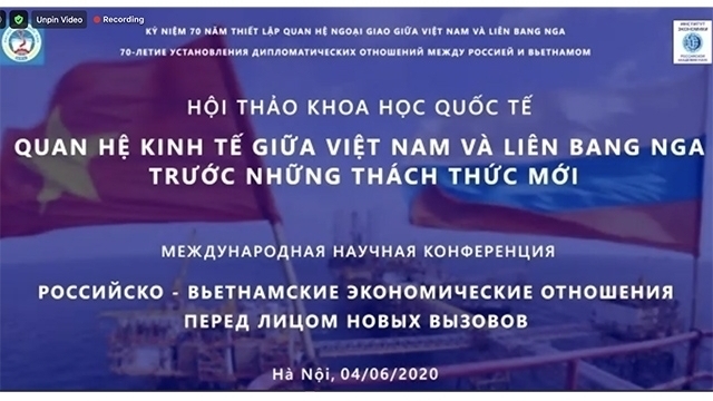 online conference highlights vietnam russia economic relations amid covid 19