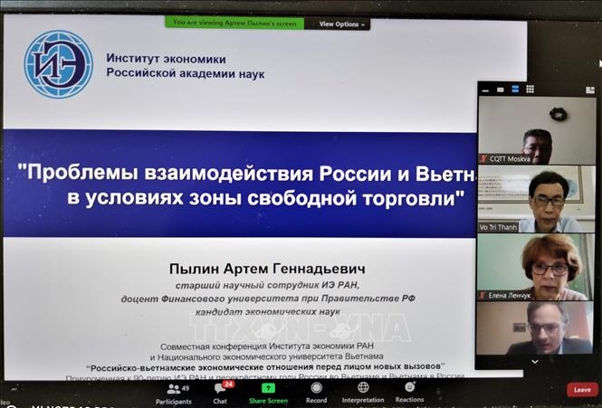 online conference highlights vietnam russia economic relations amid covid 19