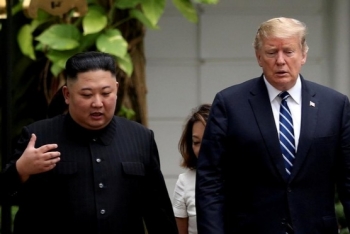 trump asks to fly kim back to north korea from hanoi bolton memoir