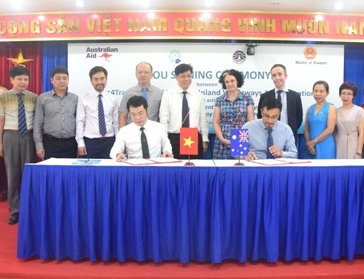 australia supports vietnam aud500000 to construct waterway management system