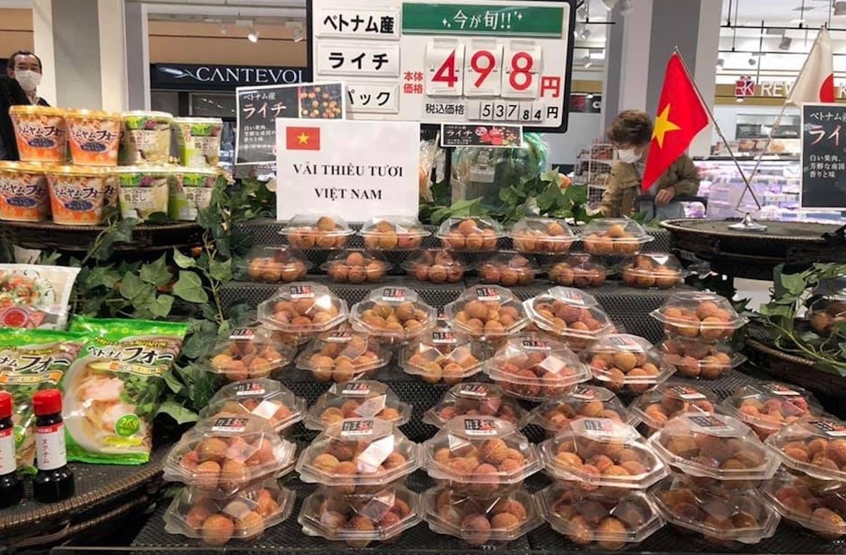 vietnamese lychee to open japanese market