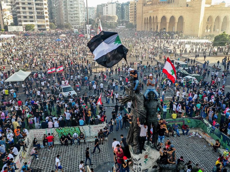 explosion in beirut rocks the capital city of lebanon