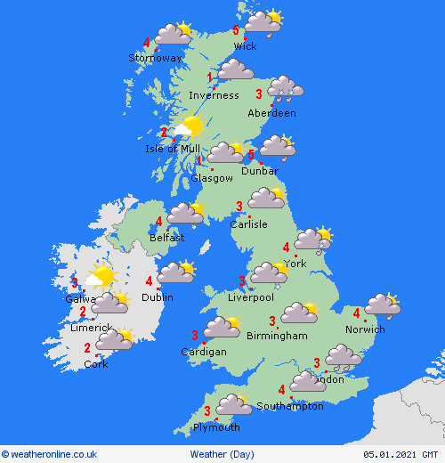 UK and Europe weather forecast latest, January 5: Freezing temperatures cover with rain, bitter wind and icy surface