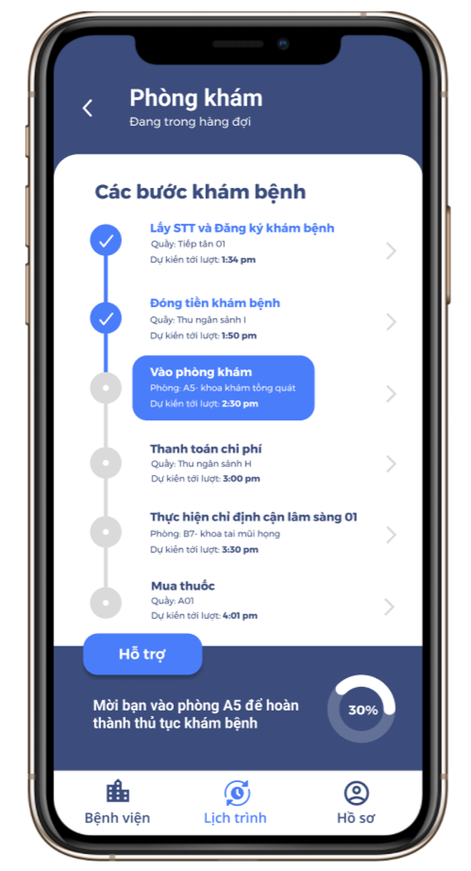 Vietnamese students' application provides virtual waiting rooms for patients to prevent spread of Covid 19