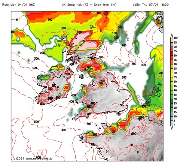 UK and Europe weather forecast latest, January 6: Scandinavian freeze sweeps with 5 days snow blitz to cover Britain