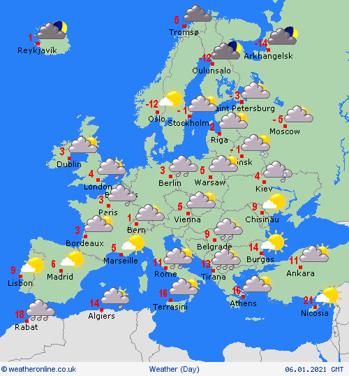 UK and Europe weather forecast latest, January 6: Scandinavian freeze sweeps with 5 days snow blitz to cover Britain
