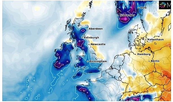 UK and Europe weather forecast latest, January 7: Significant polar freeze to sweep the UK with sub zero temperatures