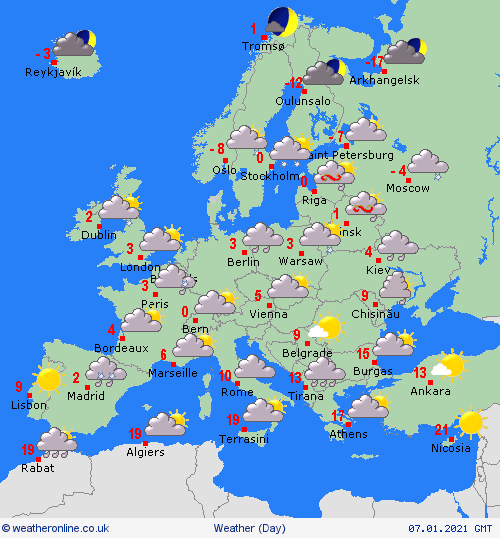 UK and Europe weather forecast latest, January 7: Significant polar freeze to sweep the UK with sub zero temperatures