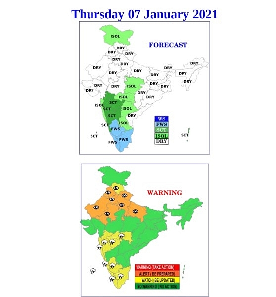 India weather forecast latest, January 7: Significant improvement expected before cold wave returns