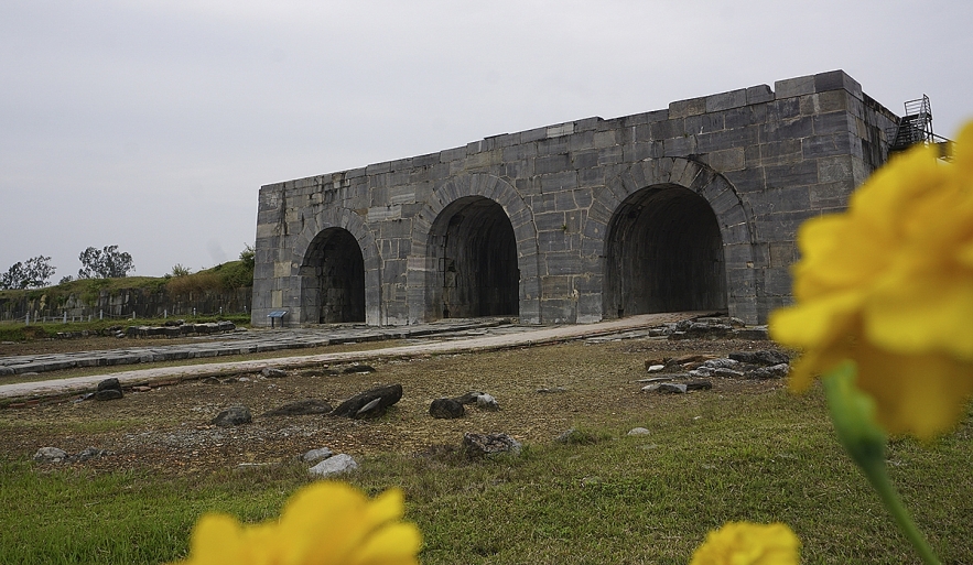 Ancient world heritage citadel of Vietnam damaged by natural disasters